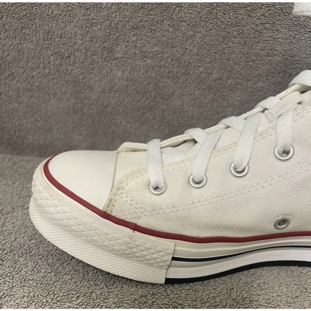 Converse Chuck Taylor All Star Classic White Hi Top Chunky Platform Womens Sz 6